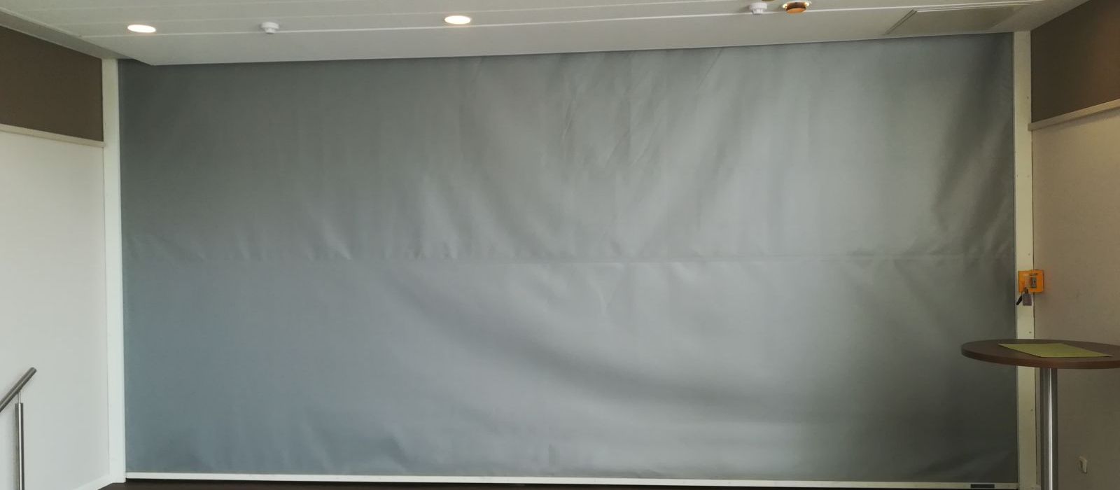 Smoke protection curtains